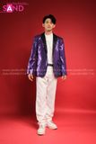 Outfit Phối Sẵn - (Quần Tây Trắng phối Áo Vest Kim Sa)