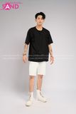 Outfit Phối Sẵn - (Quần Short Trắng phối Áo Thun Basic)