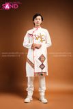 TAT0003 Áo Dài Thổ Cẩm Nam