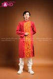 TAT0404 Áo Dài Thổ Cẩm Nam