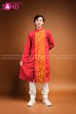 TAT0404 Áo Dài Thổ Cẩm Nam