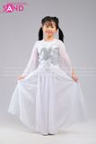 KMM0001 Váy Múa Trắng Trẻ Em (size cấp 1 & cấp 2)