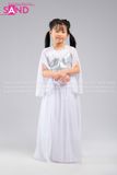 KMM0001 Váy Múa Trắng Trẻ Em (size cấp 1 & cấp 2)
