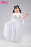 KMM0001 Váy Múa Trắng Trẻ Em (size cấp 1 & cấp 2)