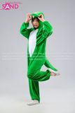 KHT0902 Trang Phục Thú Hở Mặt Hoá Trang Rắn Xanh Trẻ Em Số 5