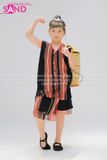 KXD0102 Trang Phục Dân Tộc Xơ Đăng Nam - Trẻ Em