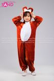 KHT1001 Trang Phục Thú Hở Mặt Hoá Trang Gấu Nâu Trẻ Em Số 5