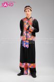 NLL0106 Trang Phục Dân Tộc Lô Lô Đỏ Thổ Cẩm - Nam