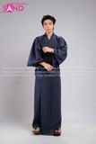 TNN1402 Áo Yukata Nam Truyền Thống Nhật Bản - Xanh Đen