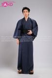 TNN1402 Áo Yukata Nam Truyền Thống Nhật Bản - Xanh Đen