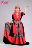 KDA0401 Trang Phục Dân Tộc Trẻ Em - Dao Đỏ Nữ
