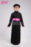 KTA0102 Trang Phục Dân Tộc Trẻ Em - Tày Đen Nữ