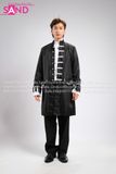TAV0102 Vest Napoleon Đen Nhung