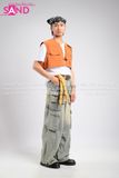 Outfit Phối Sẵn - (Quần Jean (8) phối Gile Rời Nâu)