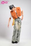 Outfit Phối Sẵn - (Quần Jean (8) phối Gile Rời Nâu)