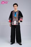 Trang Phục Dân Tộc H'Mông Thổ Cẩm Hoạ Tiết Hoa - Nam