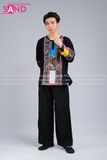 Trang Phục Dân Tộc H'Mông Thổ Cẩm Hoạ Tiết Hoa - Nam