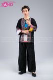 Trang Phục Dân Tộc H'Mông Thổ Cẩm Hoạ Tiết Hoa - Nam