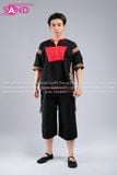 Trang Phục Dân Tộc Ê đê Thổ Cẩm Tay Ngắn - Nam
