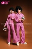 Trang Phục Disco Thập Niên 70 Hồng Nam