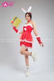 THX0402 Váy Giáng Sinh Nữ Tai Thỏ
