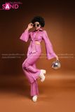 Trang Phục Disco Thập Niên 70 Hồng Nữ