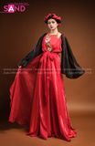TYD0404 Set Tứ Thân Đỏ Đen Thiết Kế