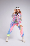 Outfit Phối Sẵn - (Set Quần Áo Khoác Kaki Loang Màu)