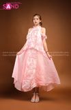 TYD0505 Yếm Voan Hồng Thiết Kế