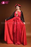 TYD0404 Set Tứ Thân Đỏ Đen Thiết Kế