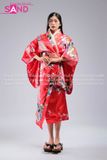 Kimono Hoạ Tiết - Đỏ