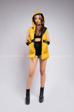 Outfit Phối Sẵn - (Quần Cạp Cao phối Gile Phao Có Nón)
