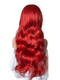 DPT0407 Tóc Giả Đỏ Xoăn Dài