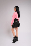 Outfit Phối Sẵn - (Váy Đen phối Cutout Hồng)