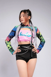 Outfit Phối Sẵn - (Quần Cạp Cao Phối Cutout Loang)