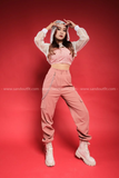 Outfit Phối Sẵn - (Quần Kaki Hồng phối Yếm Hồng)