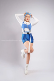 Outfit Phối Sẵn - (Quần Short Kim Sa phối Bodysuit)