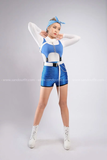 Outfit Phối Sẵn - (Quần Short Kim Sa phối Bodysuit)