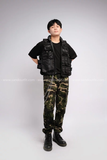  Outfit Phối Sẵn - (Quần Jogger Camo phối Gile Swat) 