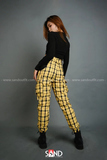 Quần Jogger Caro Vàng