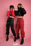 Quần Jogger Phối Túi Rời - Đen