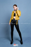 Quần Legging Da Lì