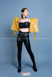 Quần Legging Da Lì
