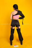 Quần Nửa Short Nửa Dài - Đen