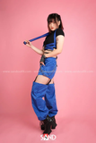 Quần Nửa Short Nửa Dài - Xanh Dương