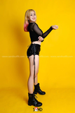 Quần Short Kim Sa Dây Hông