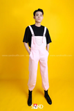 Quần Yếm Hồng Pastel