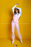 Quần Yếm Hồng Pastel