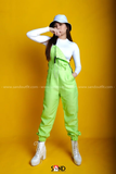 Quần Yếm Xanh Neon