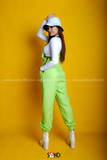 Quần Yếm Xanh Neon